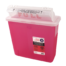 Sharps Container, 5 Qt with Mailbox Lid
